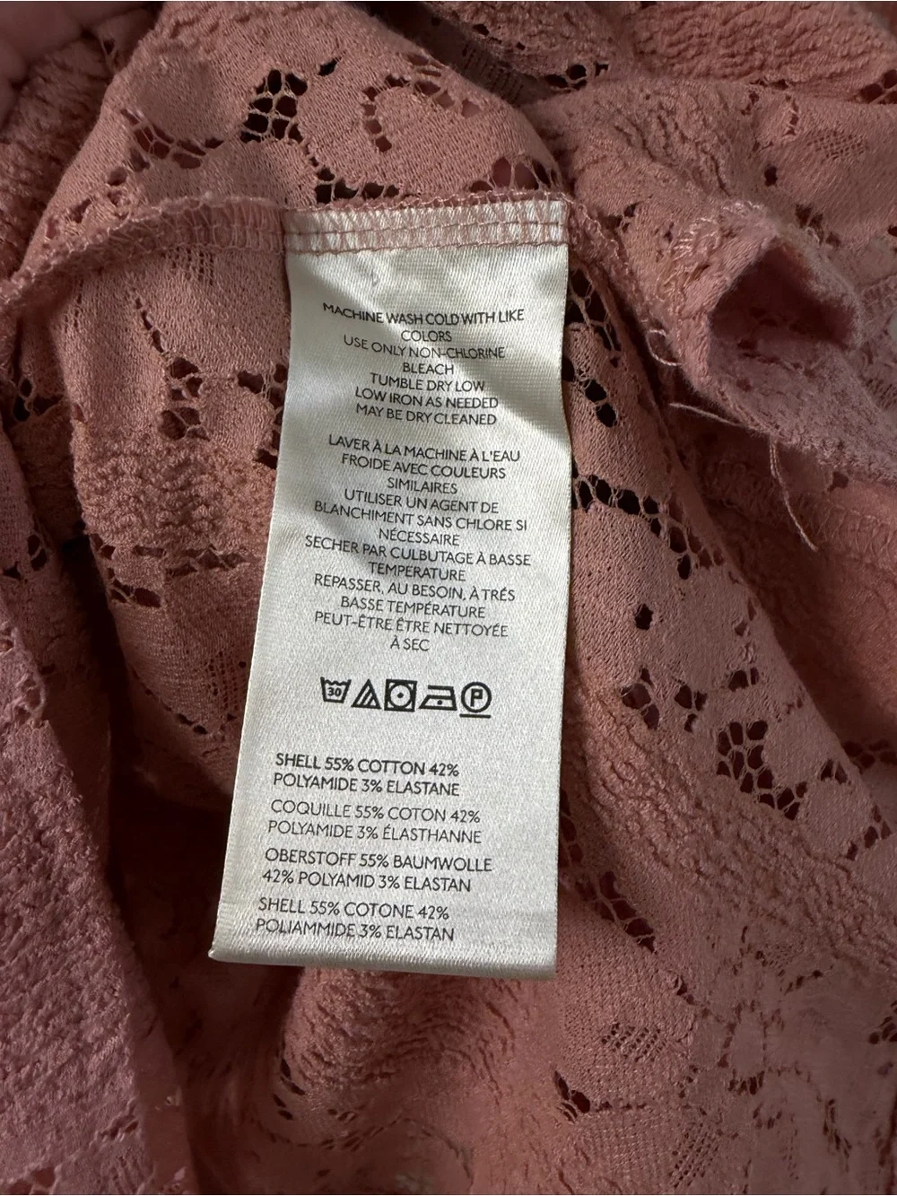 Free People NWT Stacey Lace Rose Crop Top Small